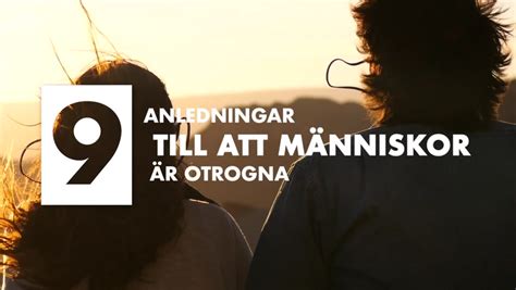 Därför är människor otrogna 